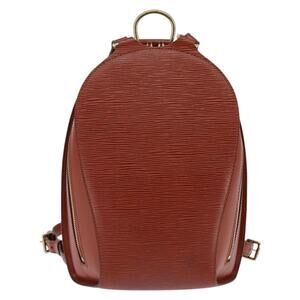 Louis Vuitton Epi Mabillon Backpack Brown